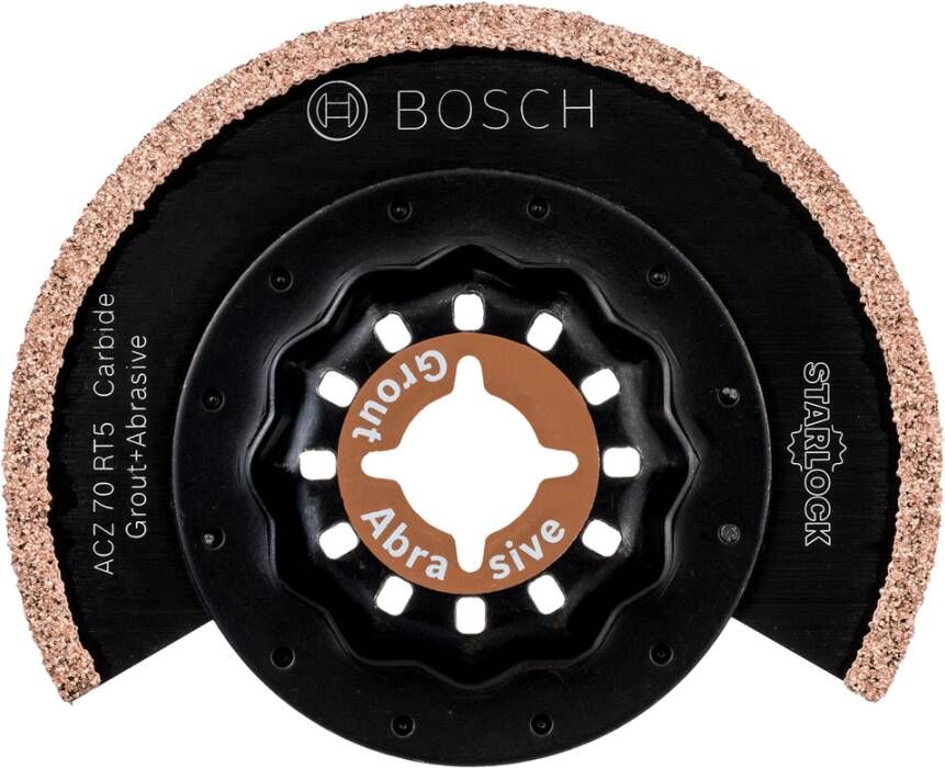 Bosch Accessoires Carbide-RIFF segmentzaagblad met smalle zaagsnede ACZ 70 RT5 | 65 mm 2609256975
