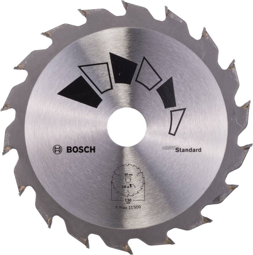 Bosch Accessoires Cirkelzaagblad Standard for Wood Speed 190 x 30 x 2 6 mm 12 1st 2608640800