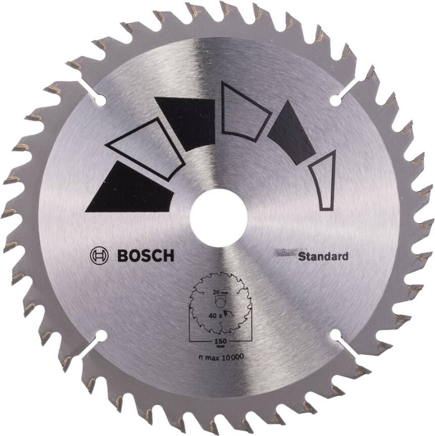 Bosch Accessoires Cirkelzaagblad Basic 150X22X20 16 T40 2609256807