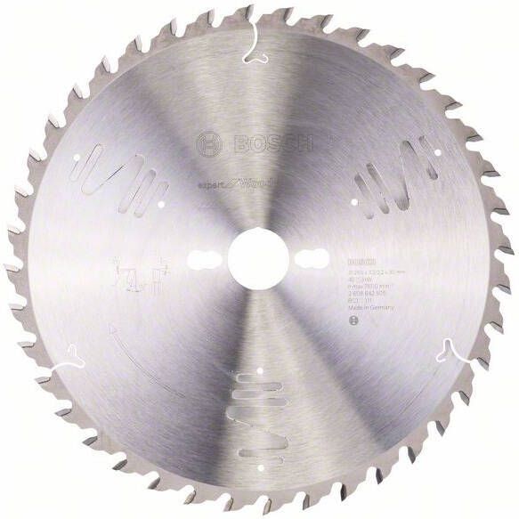 Bosch Accessoires Cirkelzaagblad Expert for Wood 250 x 30 x 3 2 mm 40 1st 2608642505