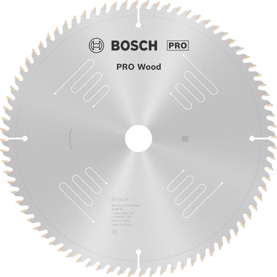 Bosch Accessoires Cirkelzaagblad Optiline Wood 305 x 30 x 3 2 mm 80 1st 2608641769