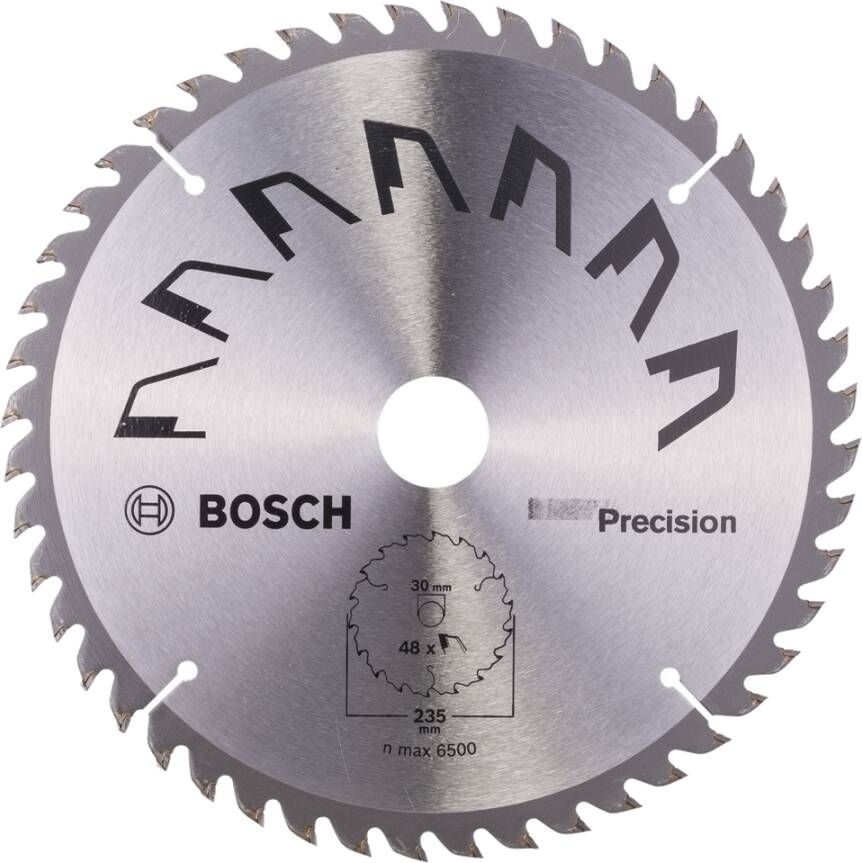 Bosch Accessoires Cirkelzaagblad Precision 235X2X30 25 T48 2609256877