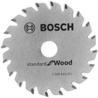Bosch Accessoires Cirkelzaagblad standard for wood 85mm | voor GKS 10 8 2608643071