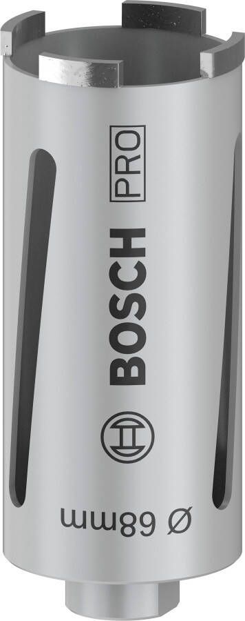 Bosch Accessoires Diamantboorkroon voor droog boren G 1 2" 68 mm 150 mm 4 7 mm 1st 2608587322
