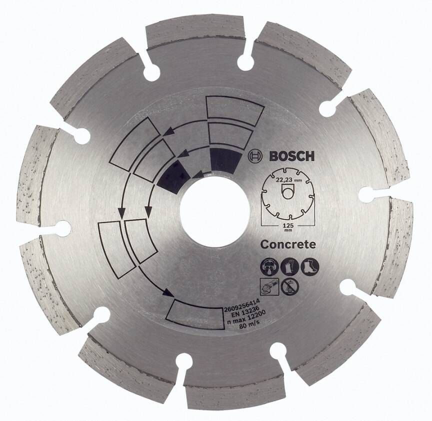 Bosch Accessoires Diamantdoorslijpschijf beton | 115mm 2609256413