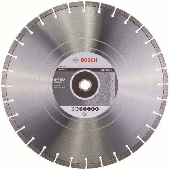 Bosch Accessoires Diamantdoorslijpschijf Standard for Abrasive 400; 450 x 25 40 x 3 6 x 10 mm 1st 2608602623