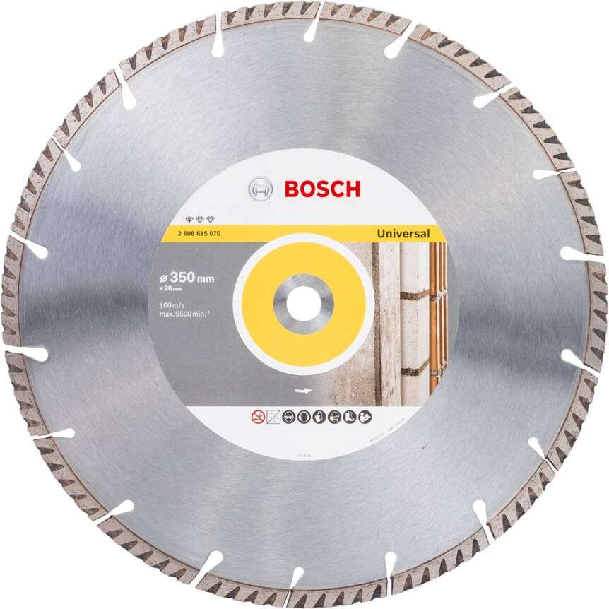 Bosch Accessoires Diamantdoorslijpschijf | Standard for Universal | 350X20 2608615070