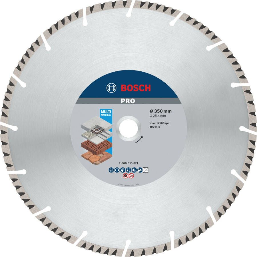 Bosch Accessoires Diamantdoorslijpschijf | Standard for Universal | 350X20X25 4 2608615071
