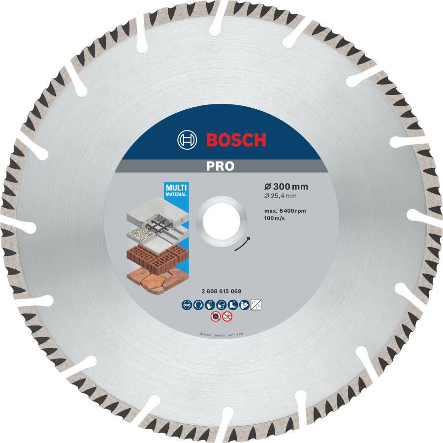 Bosch Accessoires Diamantdoorslijpschijf | Standard for Universal | 350X25 4 2608615069