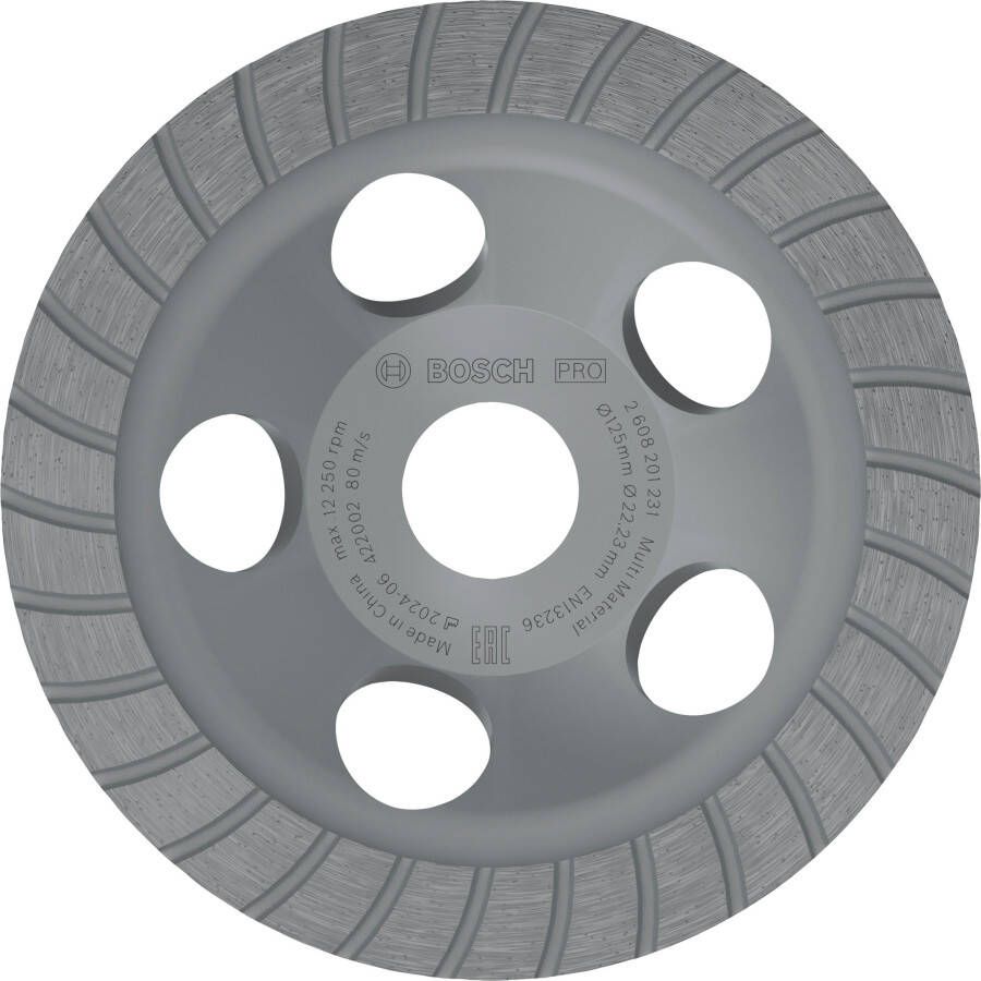 Bosch Accessoires Diamantkomschijf Best for Universal Turbo Ø125x22 23mm 2608201231