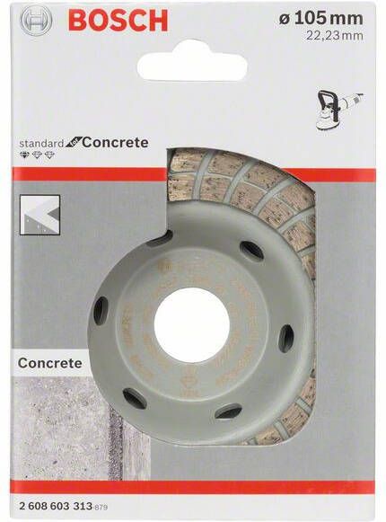 Bosch Accessoires Diamantkomschijf Standard for Concrete Turbo 1st 2608603313