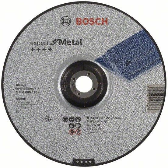 Bosch Accessoires Doorslijpschijf gebogen Expert for Metal A 30 S BF 230 mm 22 23 mm 3 0 mm 1 stuks 2608600226