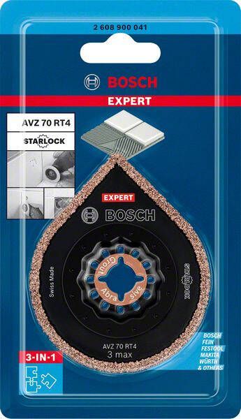 Bosch Accessoires Expert 3 max AVZ 70 RT4 multitoolvoegplaat 70 mm 1 stuk(s) 2608900041