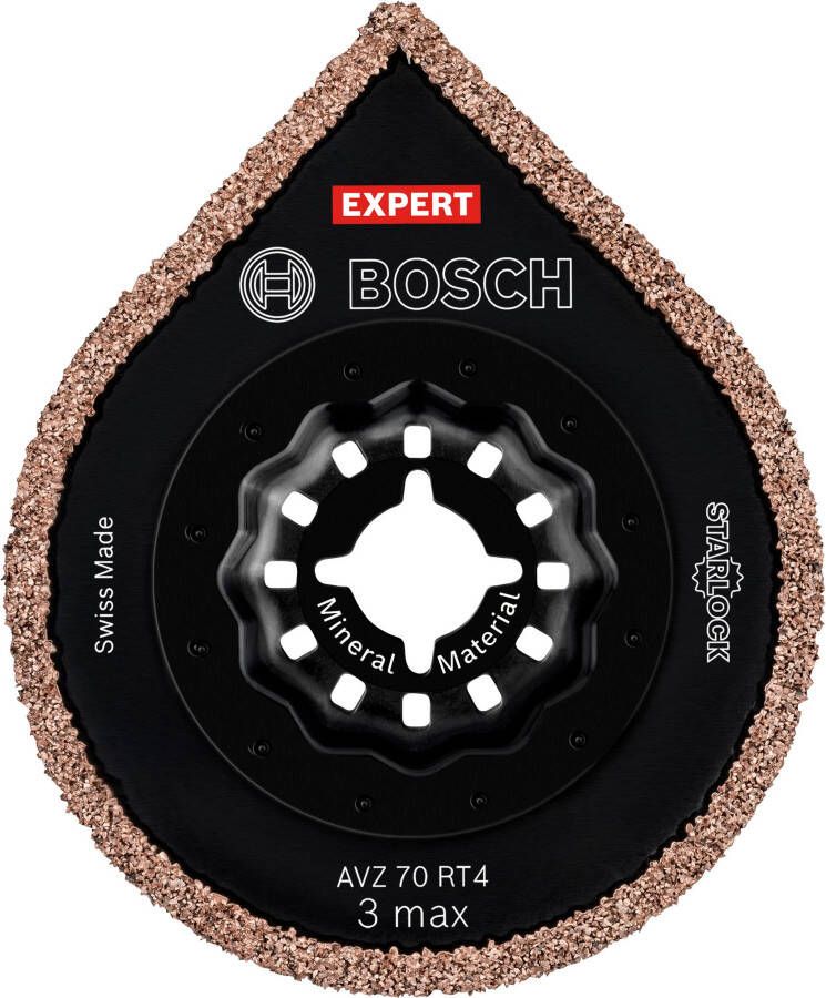 Bosch Accessoires EXPERT AVZ 70 RT4 3 max Voegplaat | Ø70 mm 2608902055
