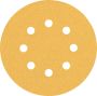 Bosch Accessoires Expert C470 schuurpapier voor excenterschuurmachines 125 mm 8 gaten K100 5-delig 2608900806 - Thumbnail 1