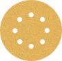Bosch Accessoires Expert C470 schuurpapier voor excenterschuurmachines 125 mm 8 gaten K60 | Pakket van 50 2608900909 - Thumbnail 1