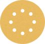 Bosch Accessoires Expert C470 schuurpapier voor excenterschuurmachines 125 mm 8 gaten K80 5-delig 2608900805 - Thumbnail 1