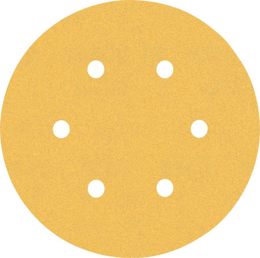 Bosch Accessoires Expert C470 schuurpapier voor excenterschuurmachines 150 mm 6 gaten K120 50-delig 1 stuk(s) 2608900921
