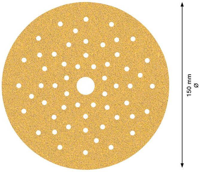 Bosch Accessoires Expert C470 schuurpapier voor excenterschuurmachines 150 mm multigaten K60 50-delig 1 stuk(s) 2608901136