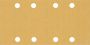 Bosch Accessoires Expert C470 schuurpapier voor vlakschuurmachines 93 x 186 mm K180 10-delig 2608900857 - Thumbnail 1