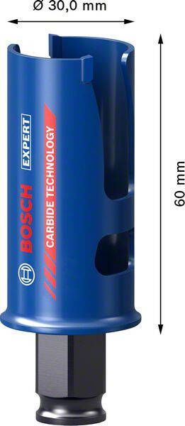 Bosch Accessoires Expert Construction Material gatzaag 30 x 60 mm 1 stuk(s) 2608900455