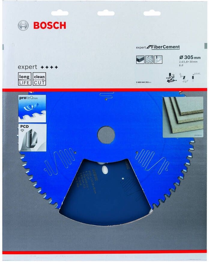 Bosch Accessoires Expert for Fibre Cement cirkelzaagblad EX FC B 305x30-8 1 stuk(s) 2608644353