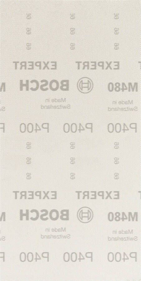 Bosch Accessoires Expert M480 schuurnet voor vlakschuurmachines 115 x 230 mm K400 10 stuk(s) 2608900769
