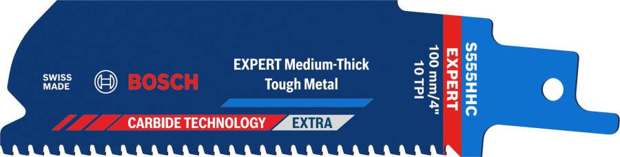 Bosch Accessoires EXPERT Medium-Thick Tough Metal-Zaagblad S555HHC 2608902319