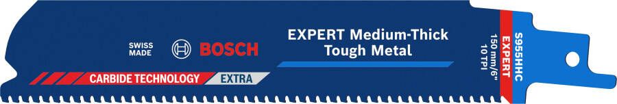 Bosch Accessoires EXPERT Medium-Thick Tough Metal-Zaagblad S955HHC 2608902321
