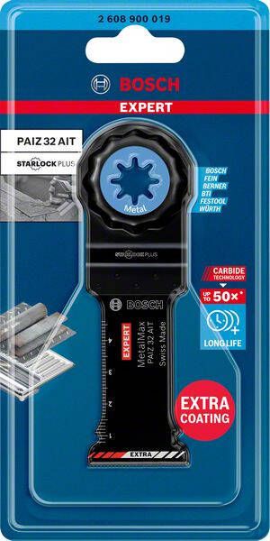 Bosch Accessoires Expert MetalMax PAIZ 32 AIT multitoolzaagblad 50 x 32 mm 1 stuk(s) 2608900019