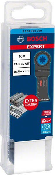 Bosch Accessoires Expert MetalMax PAIZ 32 AIT multitoolzaagblad 50 x 32 mm 10-delig 1 stuk(s) 2608900020