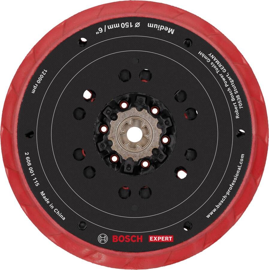 Bosch Accessoires EXPERT Multihole schuurpad | medium | 150 mm | GEX 18V-150-3 2608001115