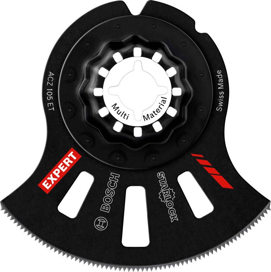 Bosch Accessoires Expert MultiMaterial Segment Blade ACZ 105 ET multitoolzaagblad 5-delig 1 stuk(s) 2608664207