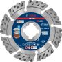 Bosch Accessoires Expert MultiMaterial X-LOCK diamantdoorslijpschijf 115 x 22 23 x 2 4 x 12 mm 1 stuk(s) 2608900669 - Thumbnail 1