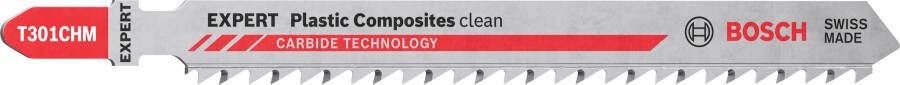 Bosch Accessoires EXPERT Plastic Composites clean T301CHM Decoupeerzaagblad | 3 stuks 2608902471