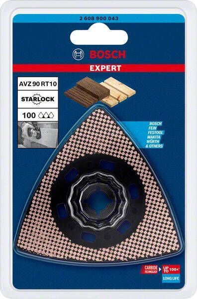 Bosch Accessoires Expert Sanding Plate AVZ 90 RT10 multitoolzaagblad 90 mm 1 stuk(s) 2608900043