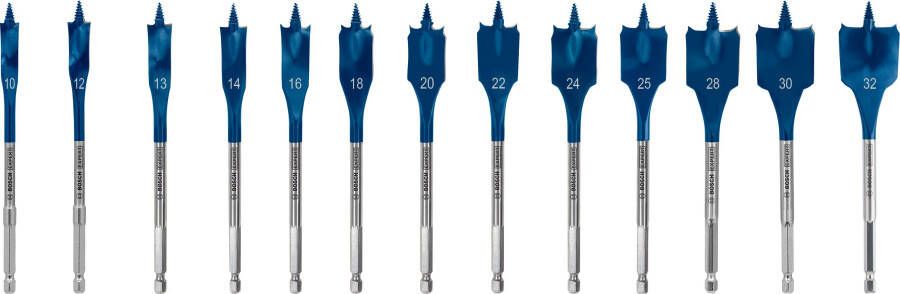 Bosch Accessoires Expert SelfCut Speed speedboor 10 12 13 14 16 18 20 22 24 25 28 30 32 mm 13-delig 2608900336