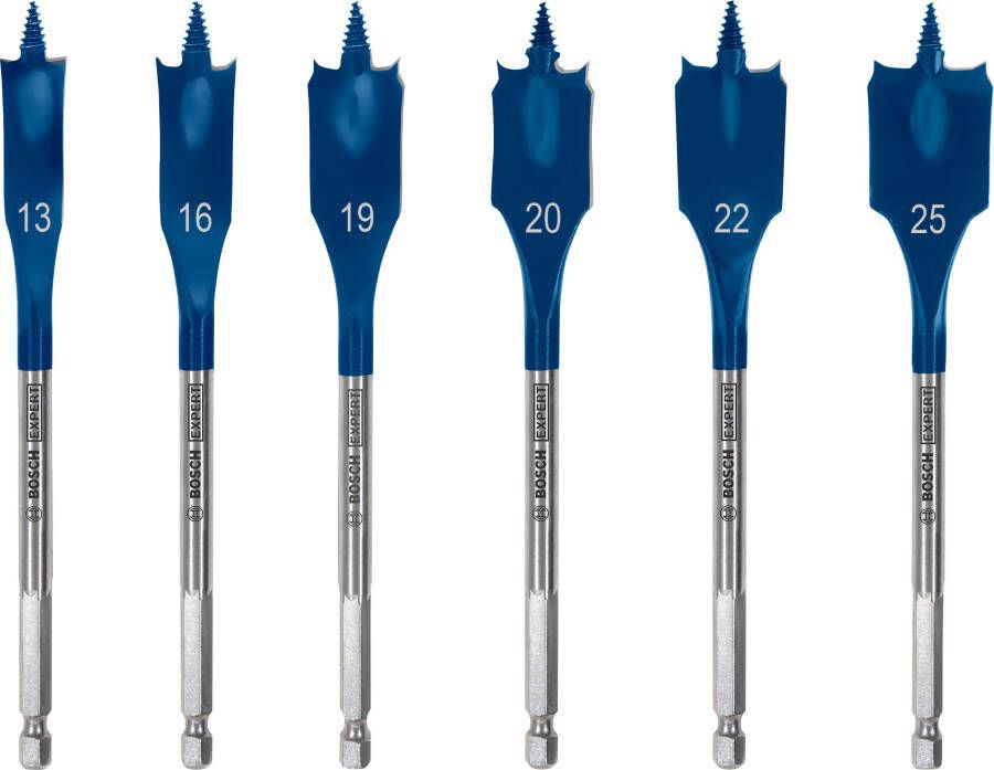 Bosch Accessoires Expert SelfCut Speed speedboor 13 16 19 20 22 25 mm 6-delig 1 stuk(s) 2608900333
