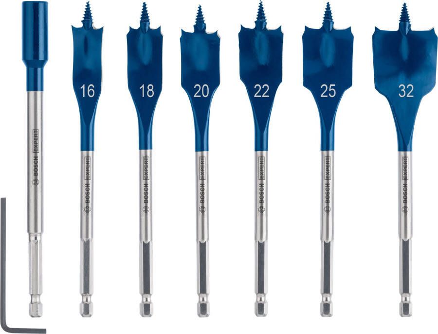 Bosch Accessoires Expert SelfCut Speed speedboor 16 18 20 22 25 32 mm 7-delig 2608900334