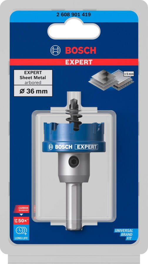 Bosch Accessoires EXPERT Sheet Metal gatzaag 36 mm 2608901419