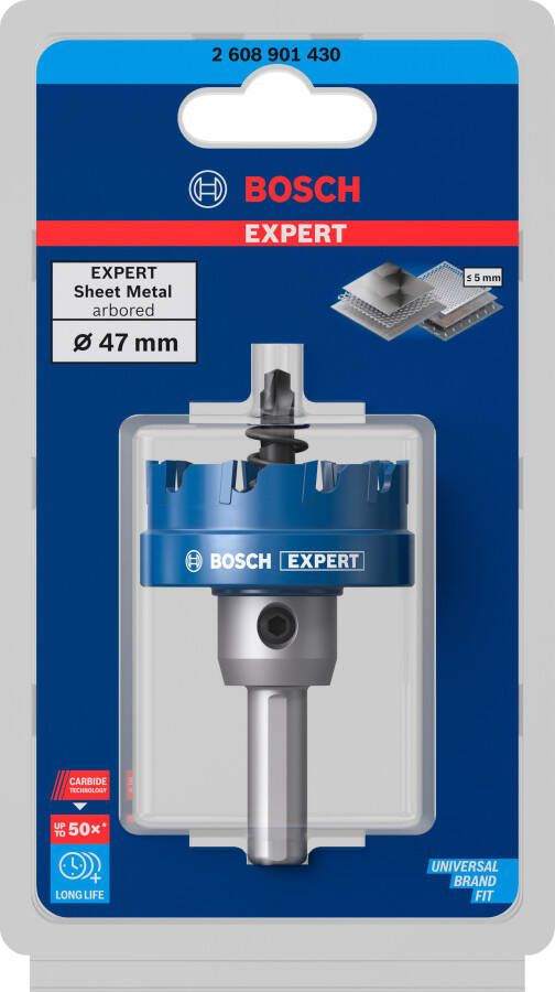 Bosch Accessoires EXPERT Sheet Metal gatzaag 47 mm 2608901430