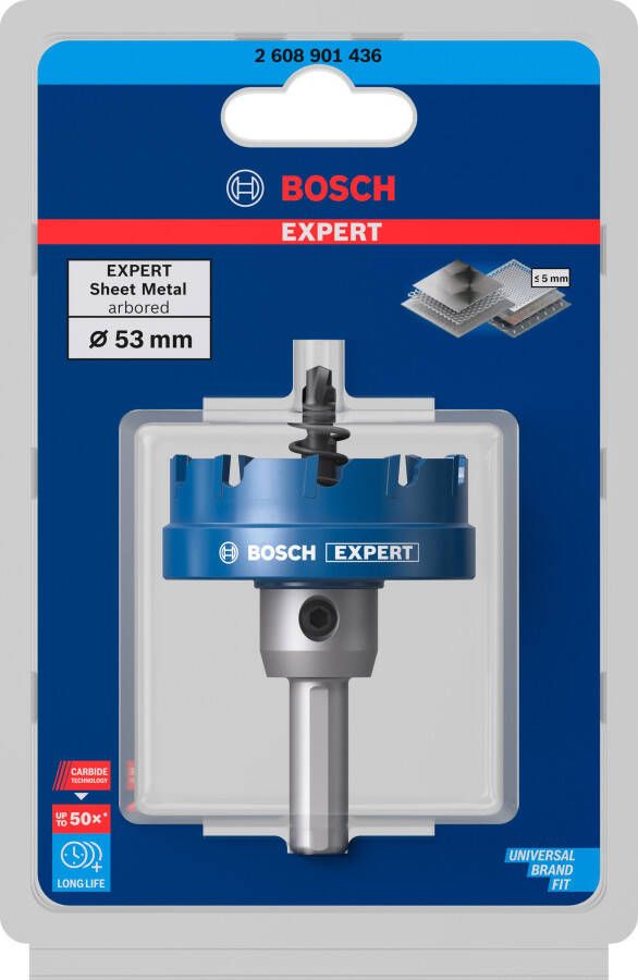 Bosch Accessoires EXPERT Sheet Metal gatzaag 53 mm 2608901436