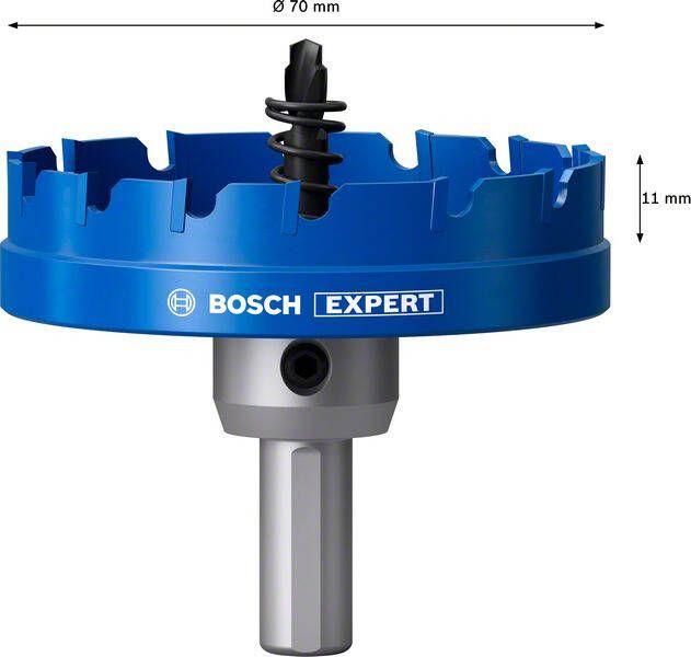 Bosch Accessoires EXPERT Sheet Metal | Gatzaag | 70 mm 2608901443