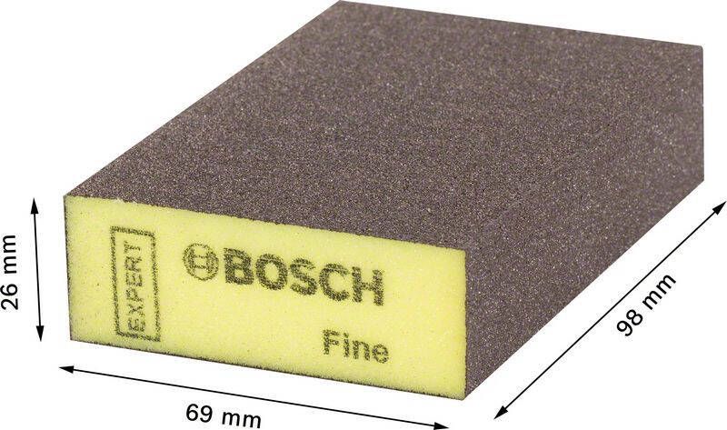 Bosch Accessoires Expert Standard S471 schuimschuurblok 69 x 97 x 26 mm fijn 1 stuk(s) 2608901170