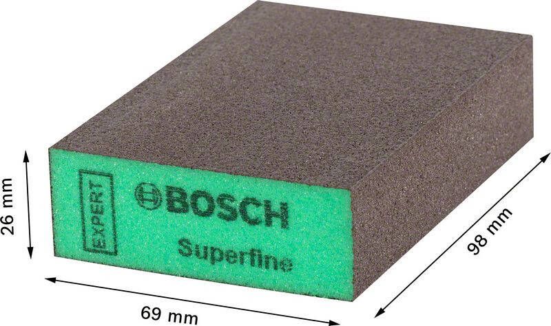 Bosch Accessoires Expert Standard S471 schuimschuurblok 69 x 97 x 26 mm superfijn 1 stuk(s) 2608901180