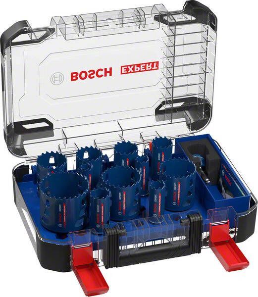 Bosch Accessoires Expert Tough Material gatzaag 20 22 25 32 35 40 44 51 60 64 76 mm 13-delig 1 stuk(s) 2608900447
