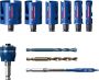 Bosch Accessoires Expert Tough Material gatzaag 20 25 32 38 51 64 mm 10-delig 1 stuk(s) 2608900490 - Thumbnail 2