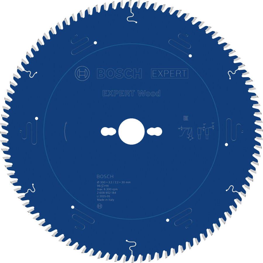 Bosch Accessoires EXPERT Wood Cirkelzaagblad | 300 x 3 2 2 x 30 mm | T96 2608902184