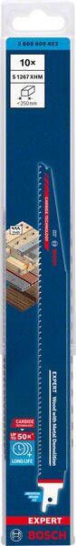 Bosch Accessoires Expert 'Wood with Metal Demolition' S 1267 XHM reciprozaagblad 10-delig 1 stuk(s) 2608900402