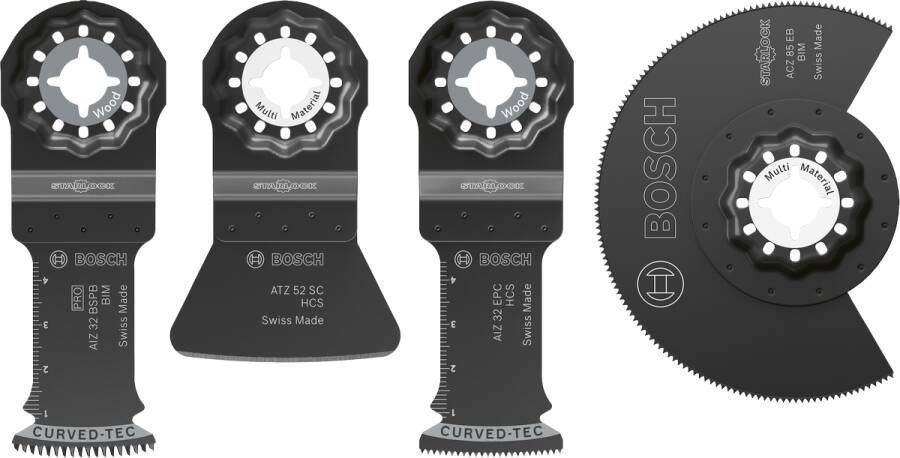 Bosch Accessoires Flooring and Fitting Zaagbladenset | 4-delig 2608669089